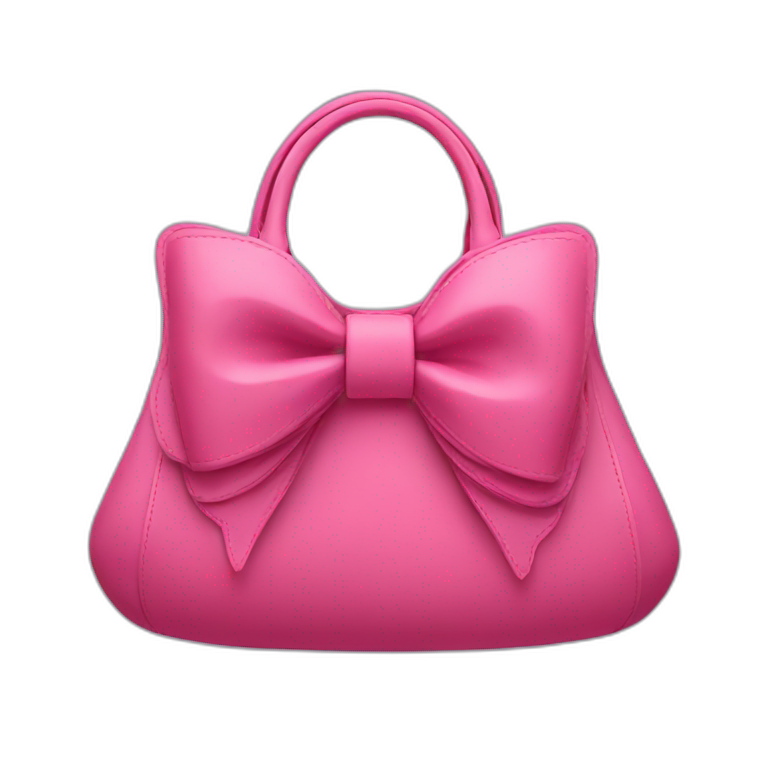 Bow purse emoji