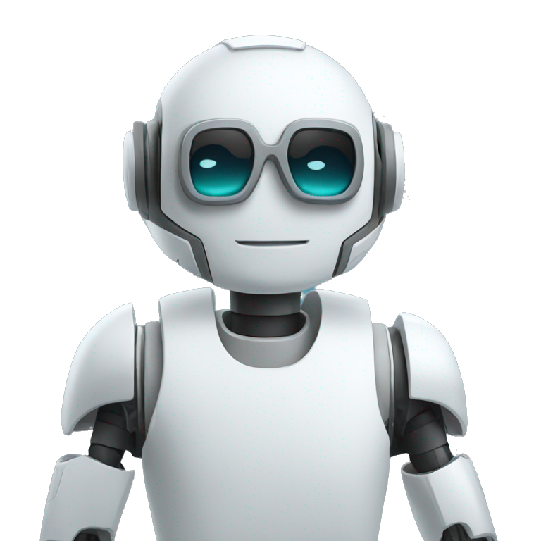 Robot Researcher emoji