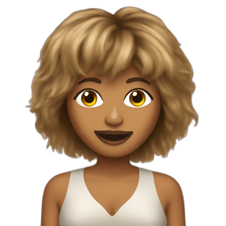 Tina turner emoji