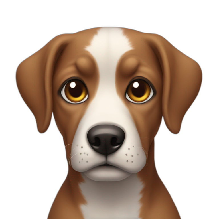 human-face-dog emoji