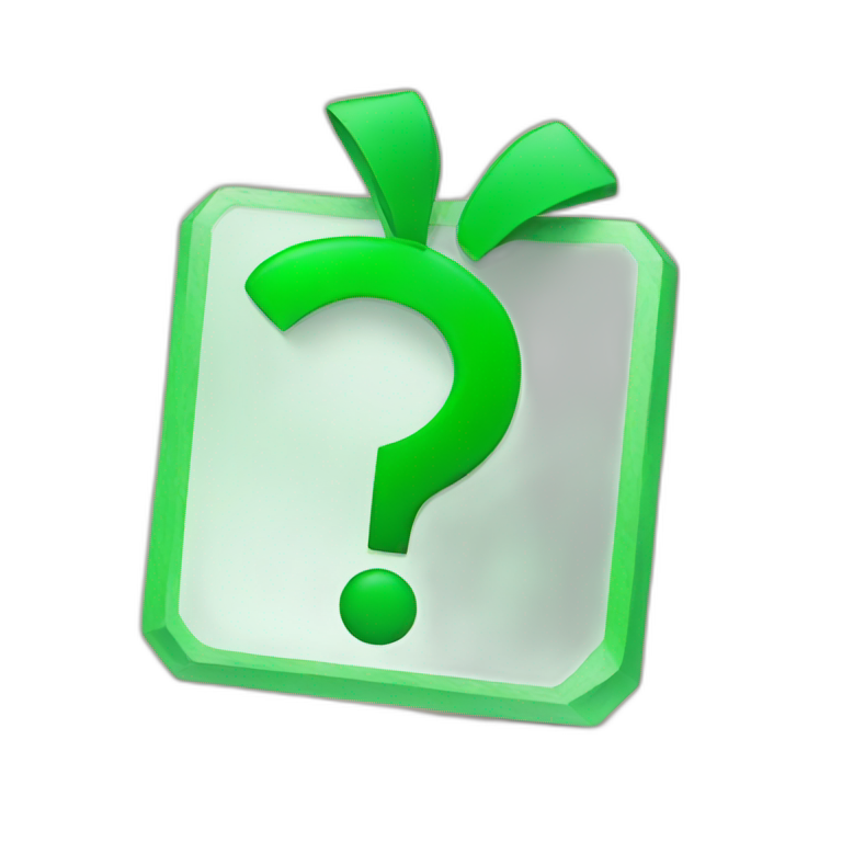 Green check mark emoji