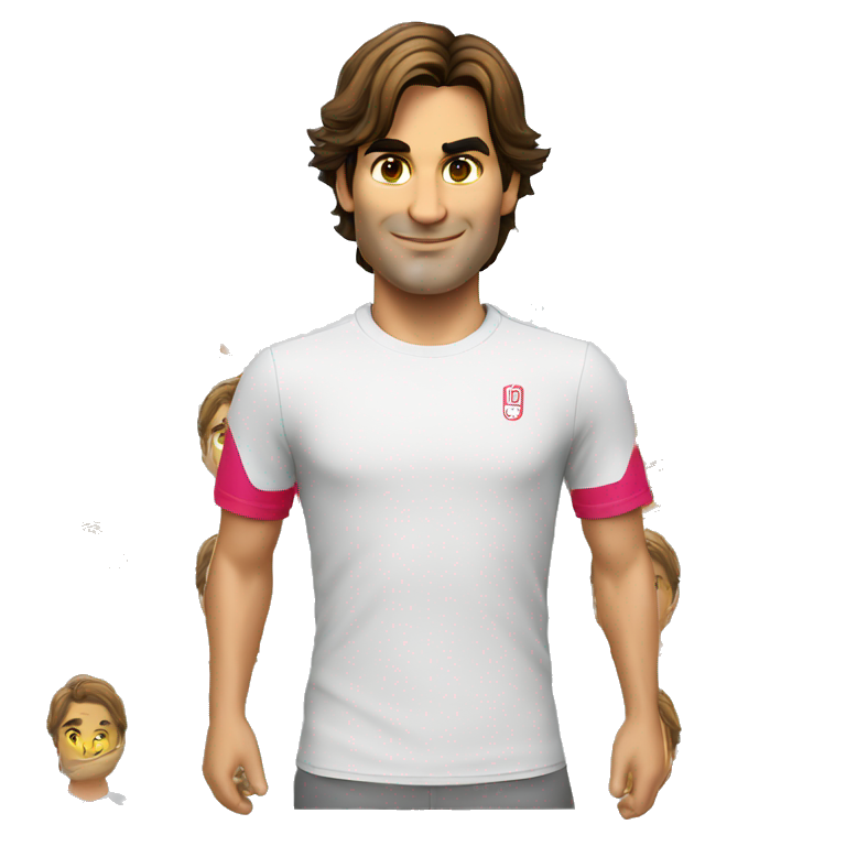 Federer emoji shirt sale