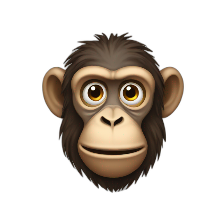 Failed monkey emoji