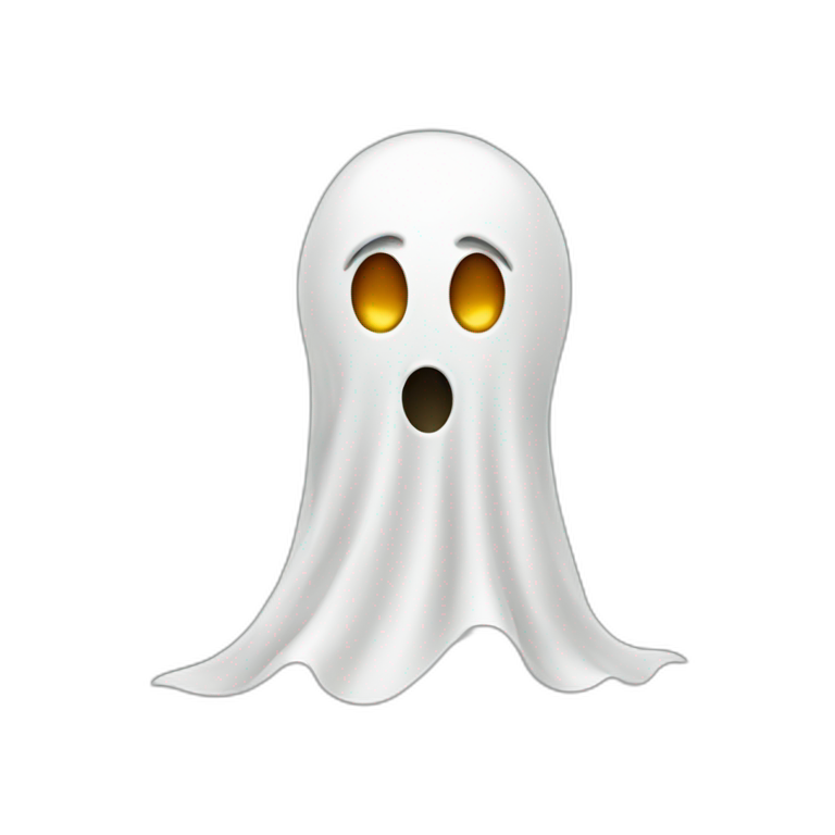 halloween ghost emoji