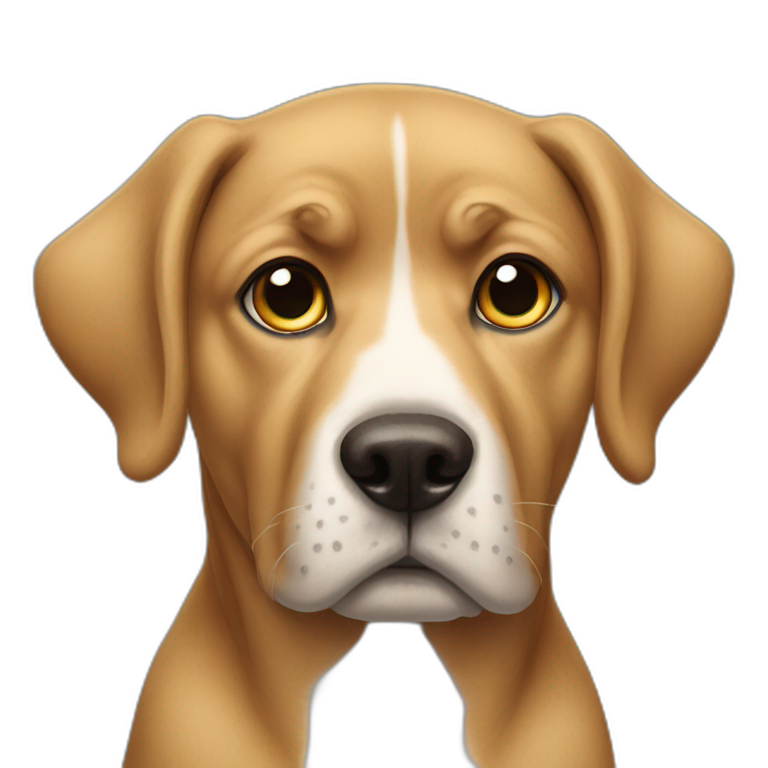 dog with pleading eyes emoji