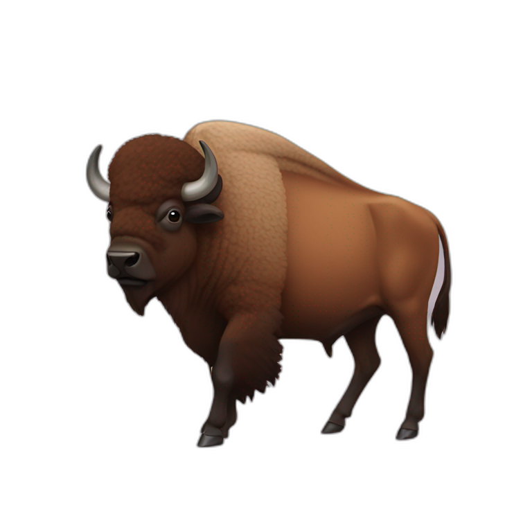 bison emoji