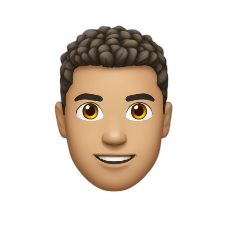 Ronaldo face emoji