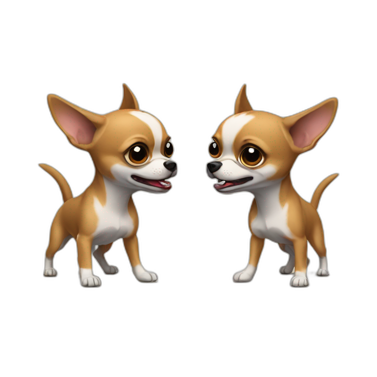 two-chihuahuas-fighting emoji