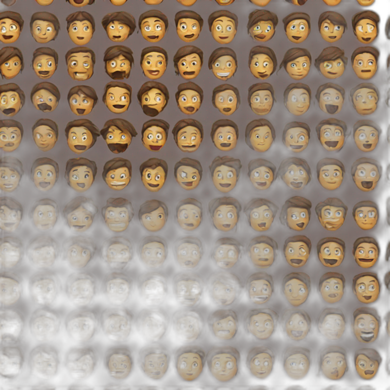 thousand faces emoji