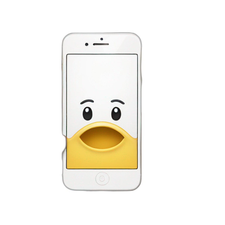 iphone in hand emoji