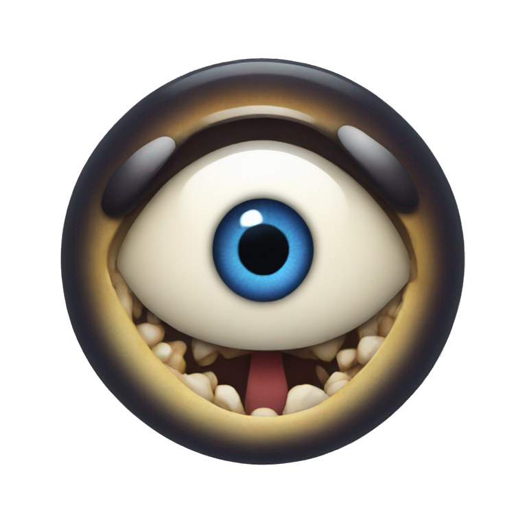  Evil eye  emoji