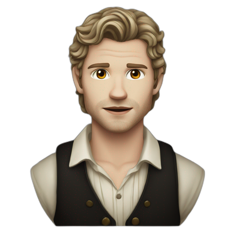 Klaus mikaelson realistic detailed emoji