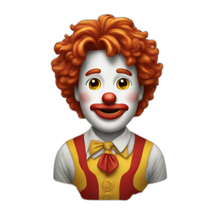 Ronald macdonald emoji