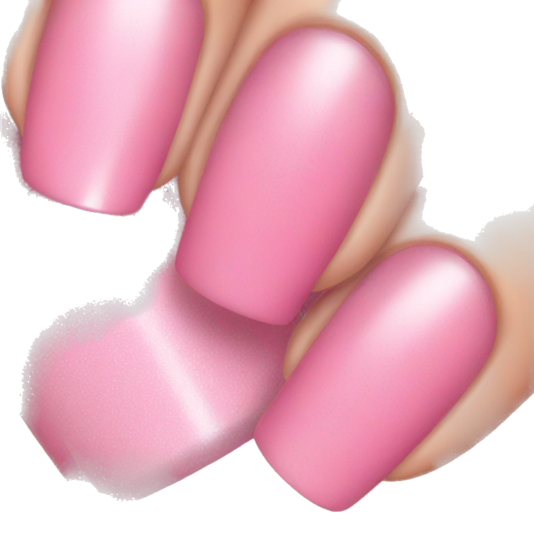 pink nails emoji