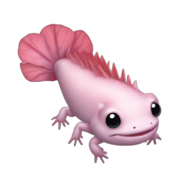 Axolotl emoji