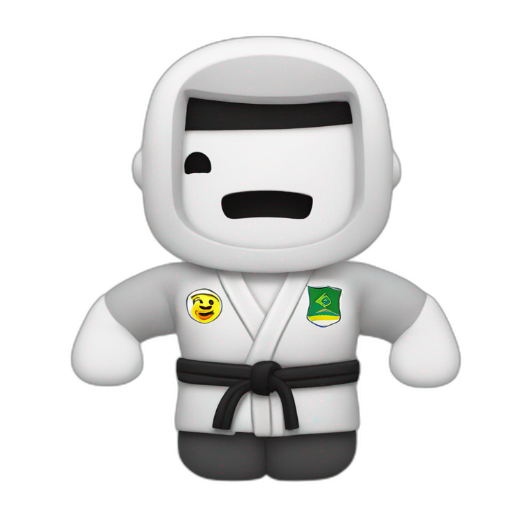 brazilian jiu-jitsu emoji