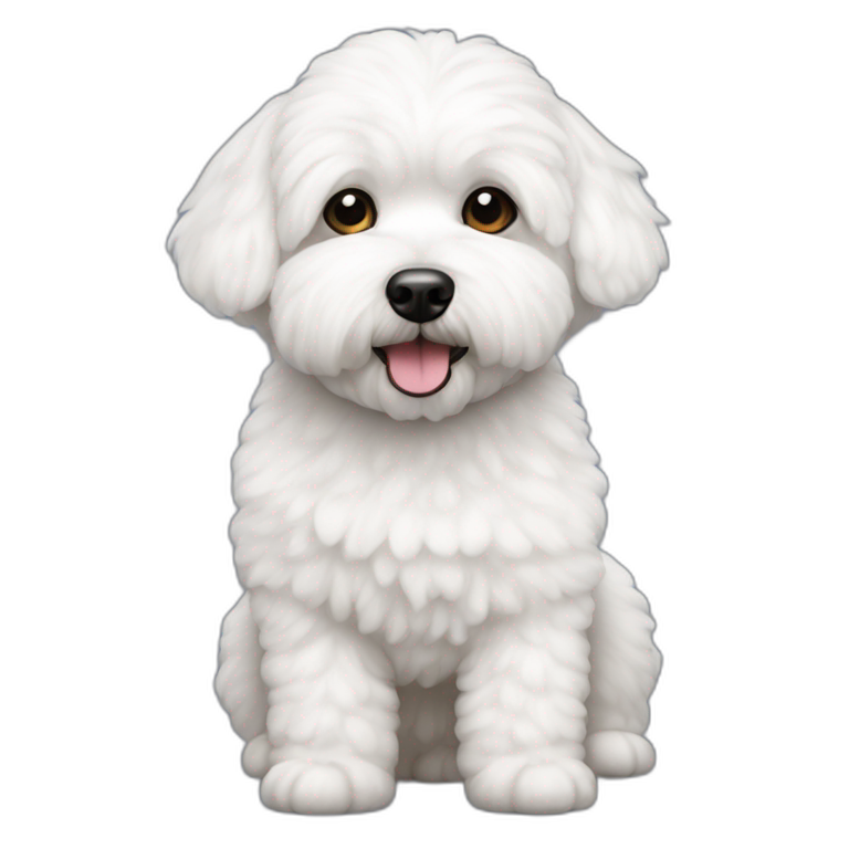 Bichon frise emoji