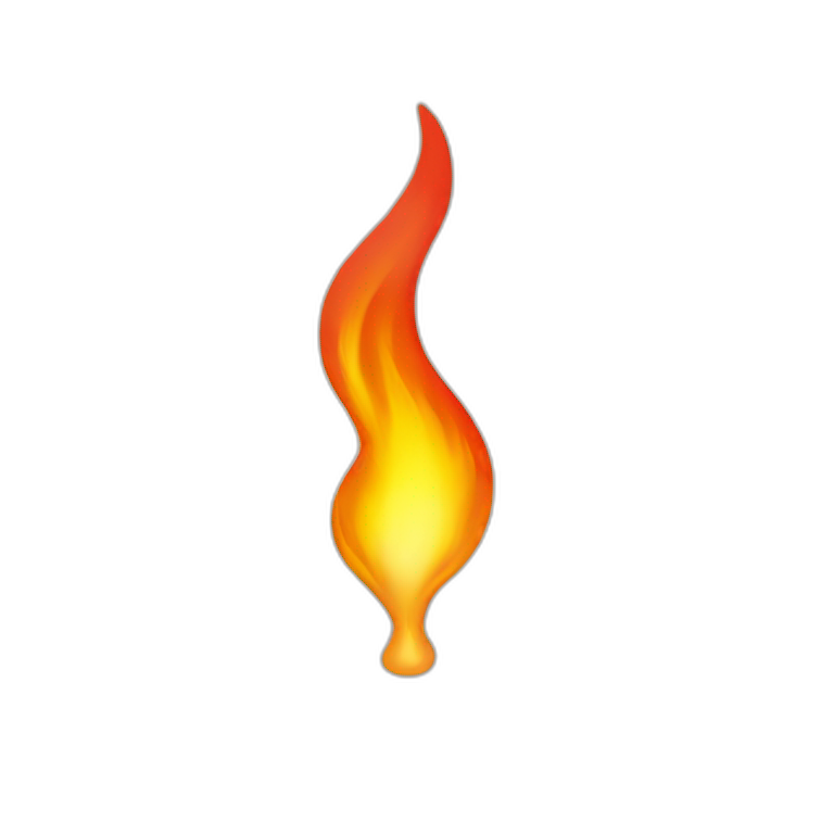 Flamme emoji