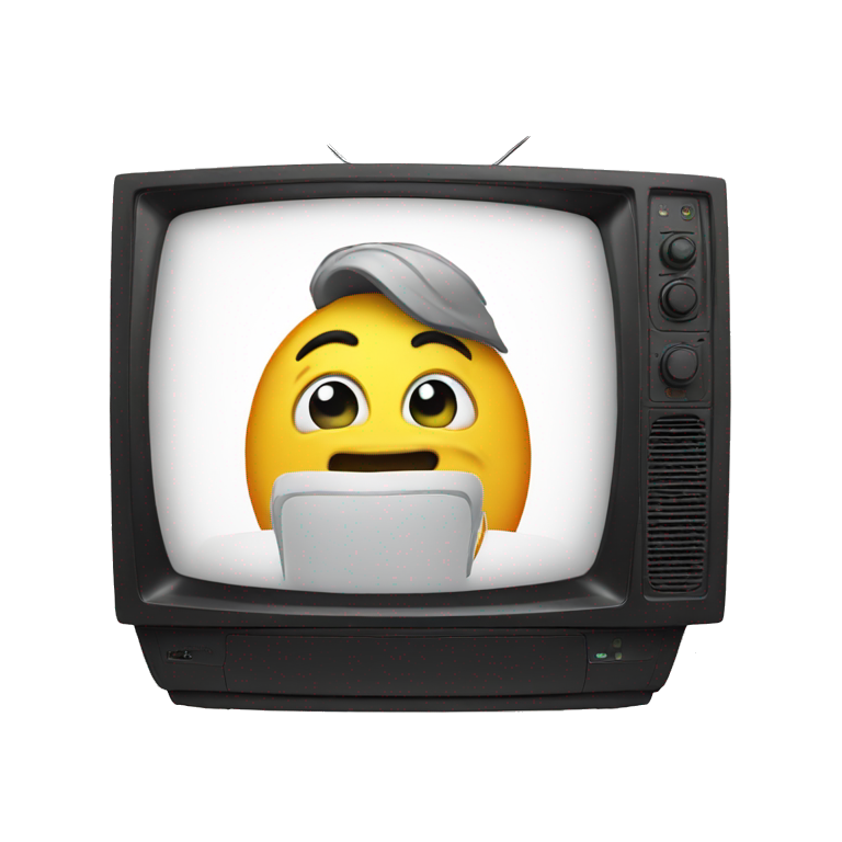 advertising in tv emoji