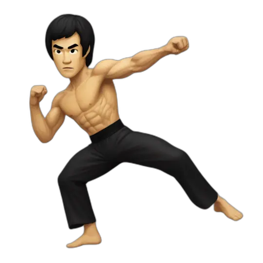 Bruce lee bicycle kick 2025