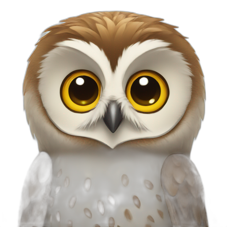 happy animal owl emoji