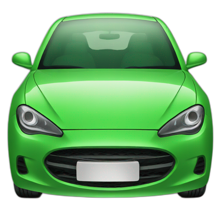 Green car emoji