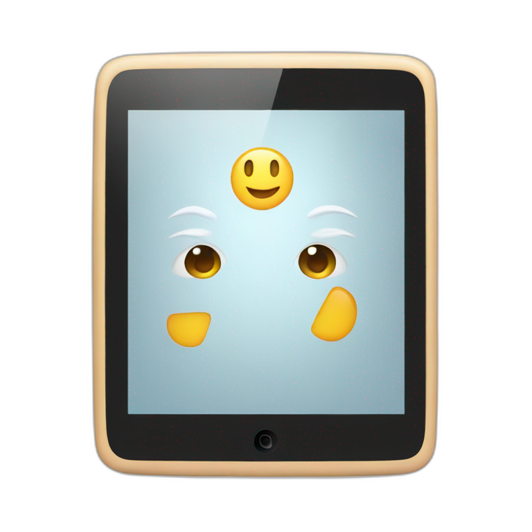 iPad tablet emoji