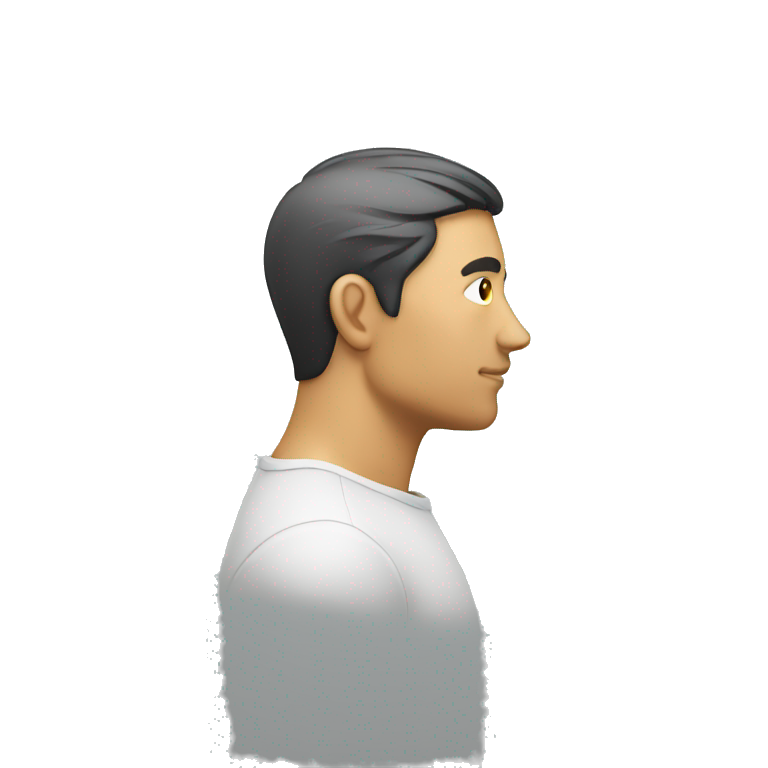 side profile head emoji
