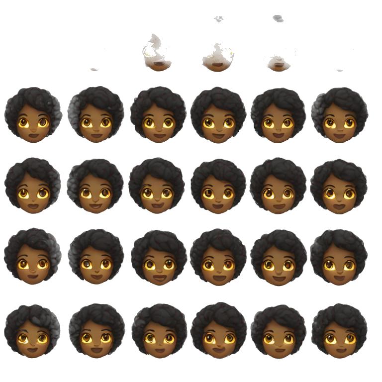 Black girl  emoji