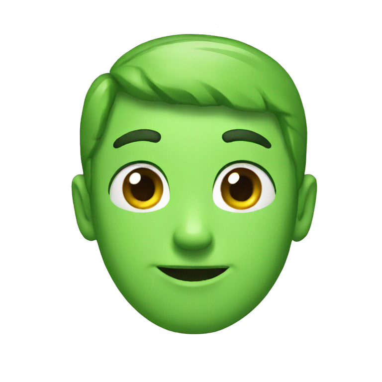 Green emoji