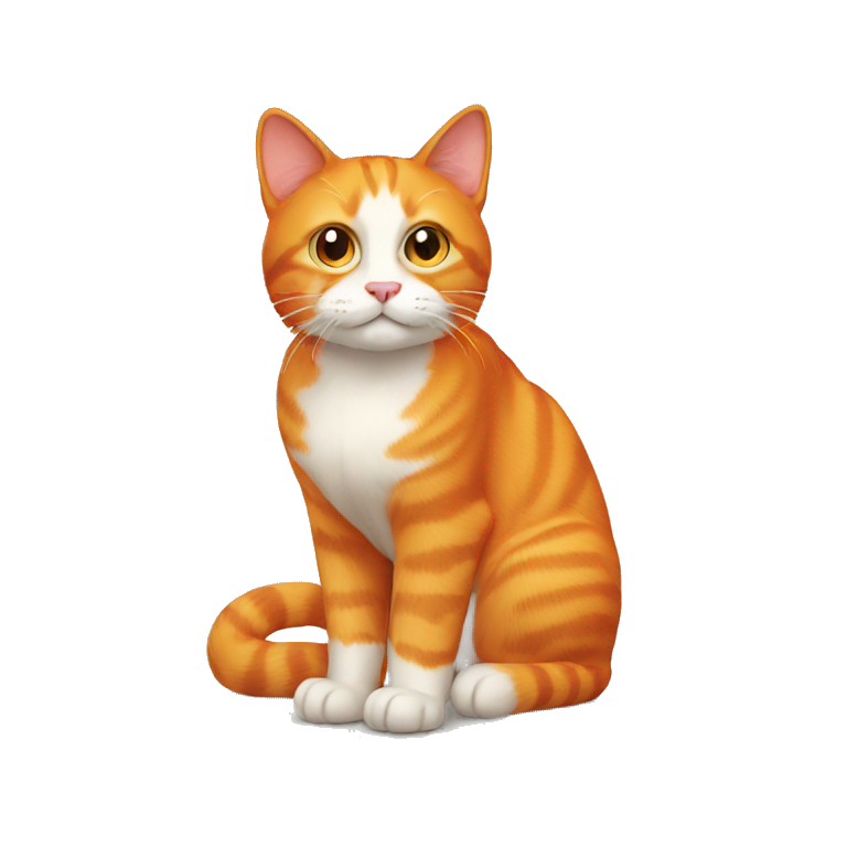 orange cat emoji