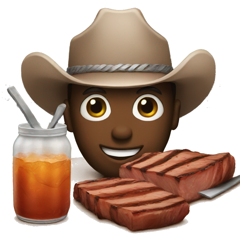 Texas barbecue  emoji