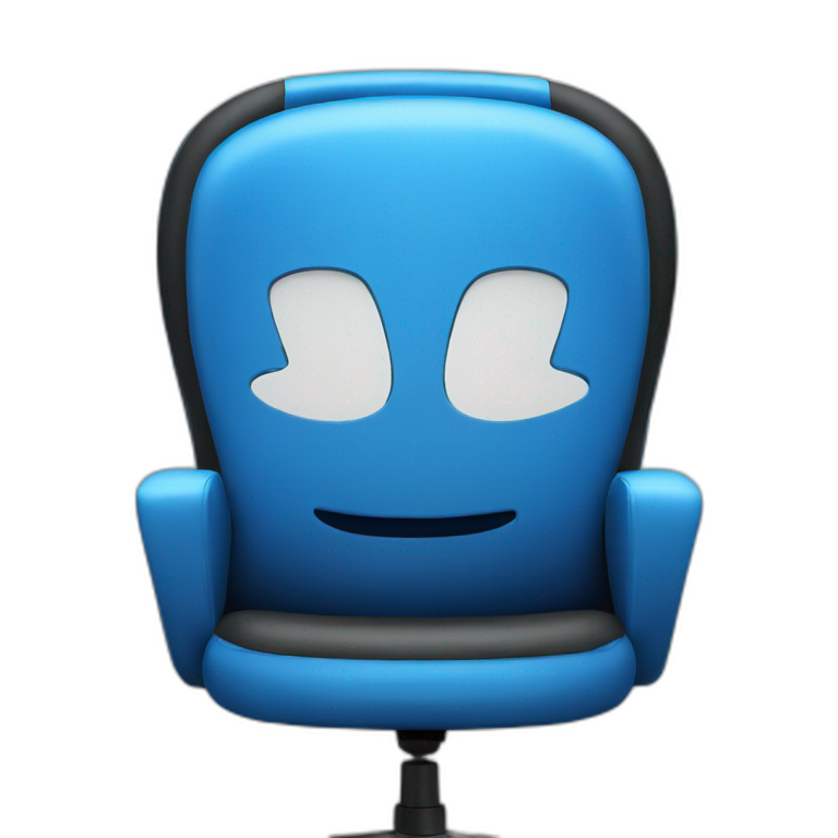 blue embody gaming chair emoji