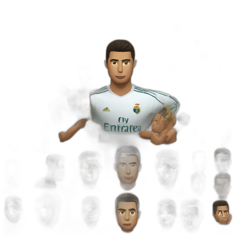 Ronaldo pas content emoji