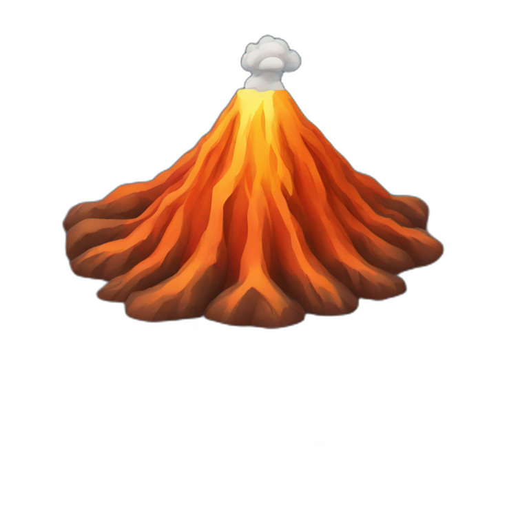 volcano emoji