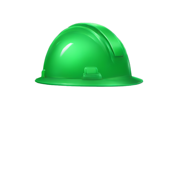 green helmet construction CONSTRUCTION HELMET emoji