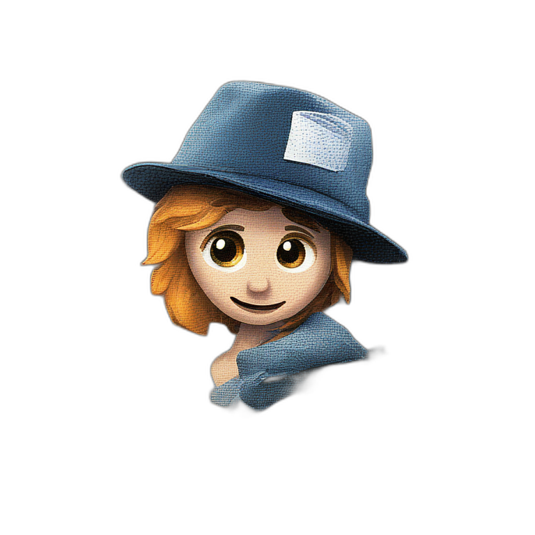 boy with hat emoji