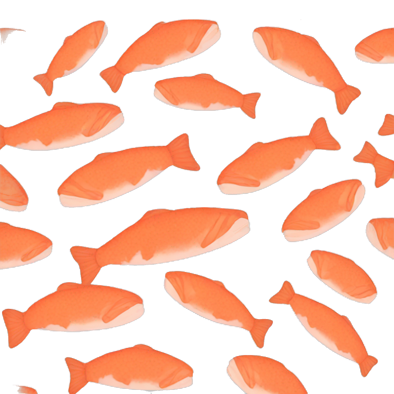 Smoked salmon emoji