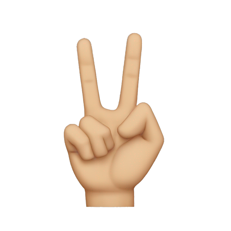Westside hand sign emoji