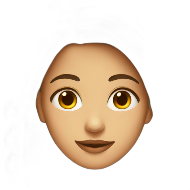 female face sizes emoji