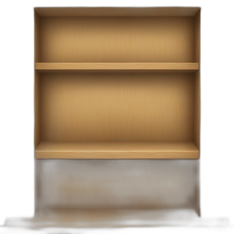 wooden shelf emoji