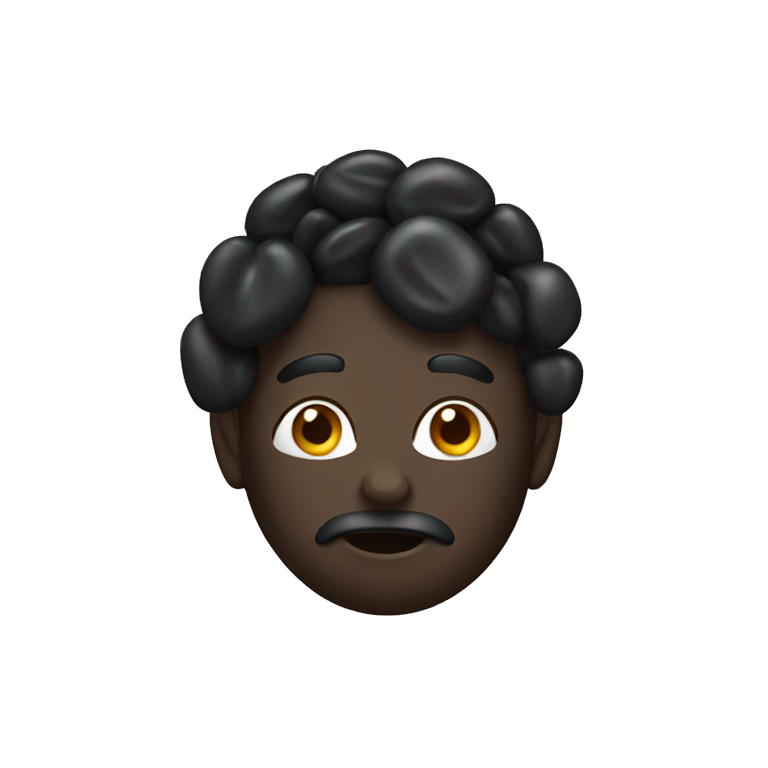 black beans emoji