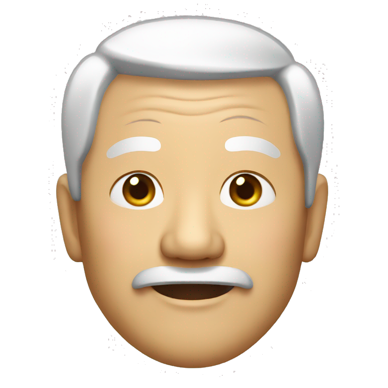 Old Chinese man emoji