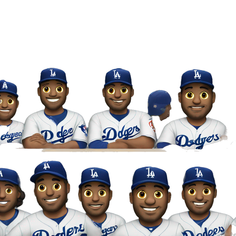 Los Angeles dodgers emoji