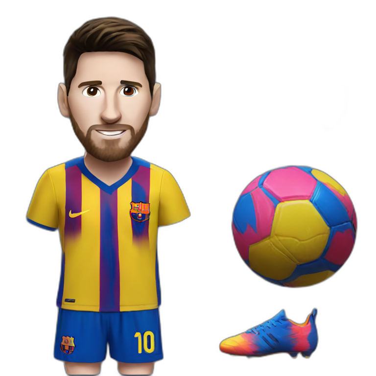 Messi fan emoji