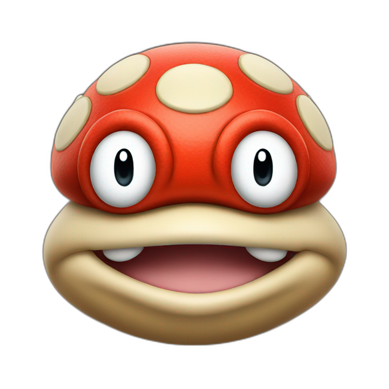 Toad super mario emoji
