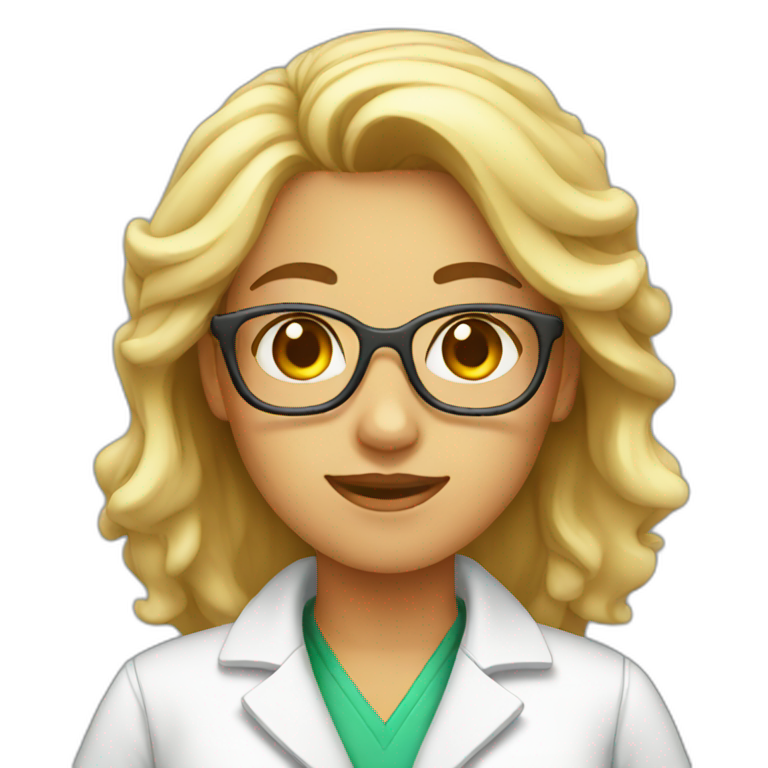 female chemist emoji
