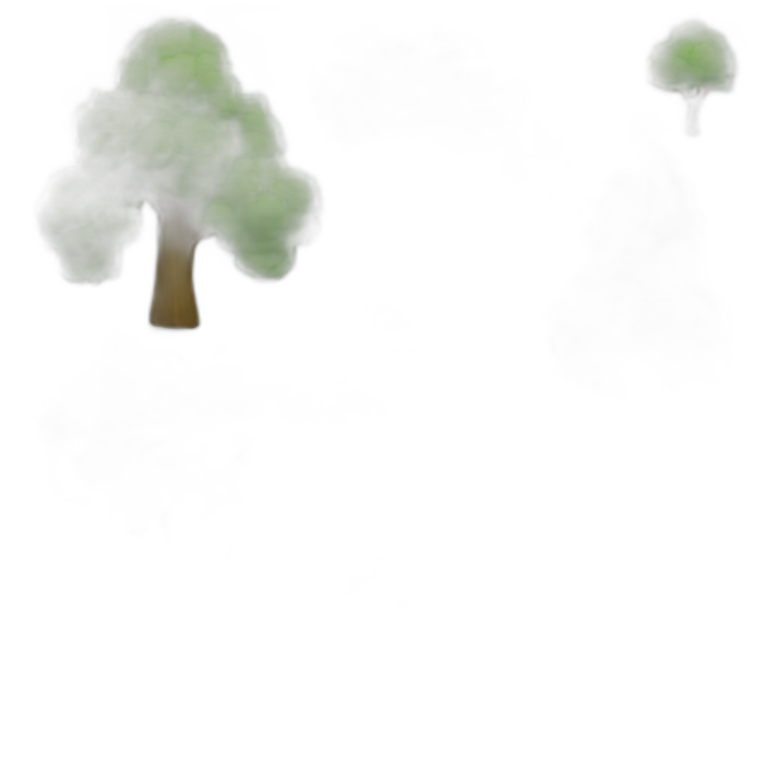 Green forest emoji