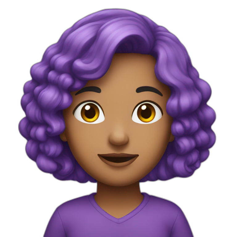 Violet emoji