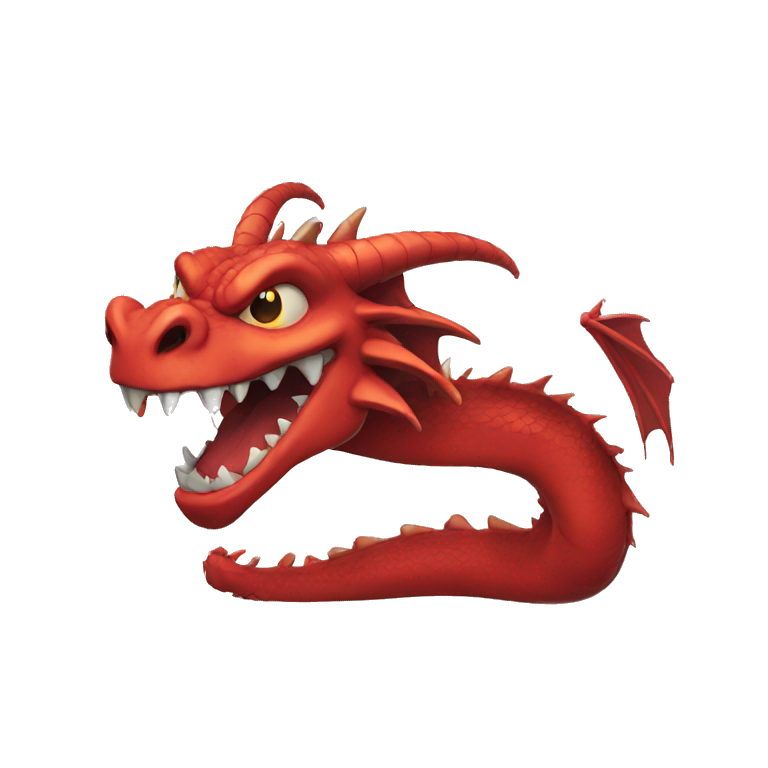 Evil Dragon emoji